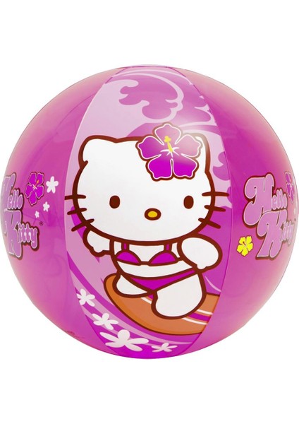 Disney Pixar Hello Kitty Beach Ball - Hello Kitty Şişme Havuz Ve Deniz Topu 50 Cm