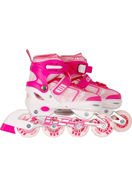 Raider Alüminyum Pembe 31-34 Ayarlanabilir Paten