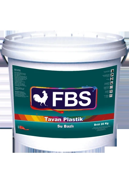 Fbs Tavan Boyası 10 Kg Beyaz