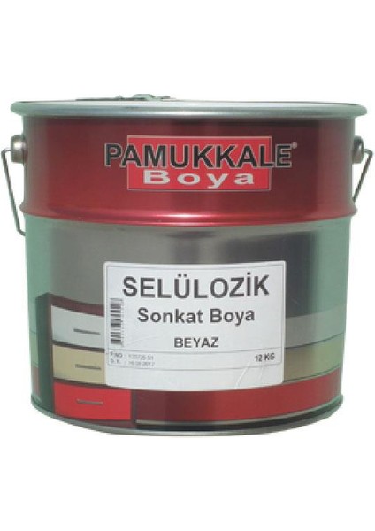 Selülozik Boya 1 Kg Mat Siyah