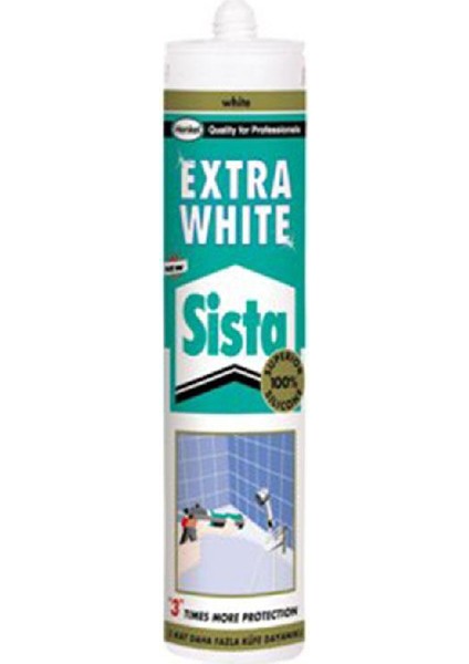 Sista Extra White Beyaz Silikon 280 Ml