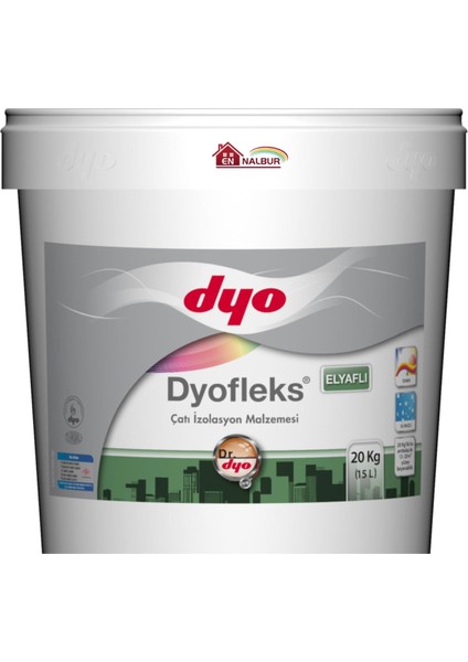 Dyoflex Elyaflı Çatı İzolasyon Malzemesi 20 Kg