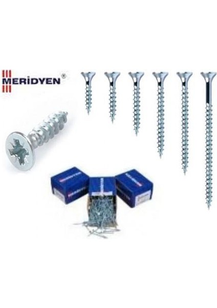 Meridyen Sunta Vidası 4X70 (50 Adet)