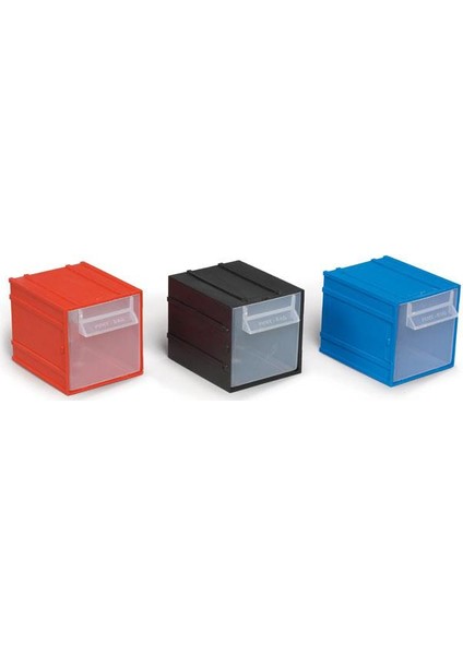 Portbag Pç014 Çekmece Mavi-Kırmızı