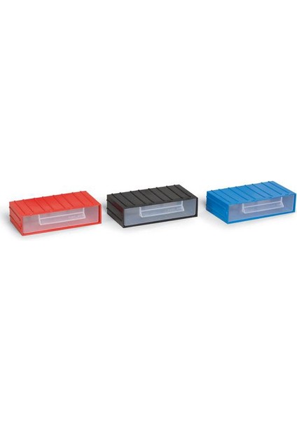 Portbag Pç012 Çekmece Mavi-Kırmızı