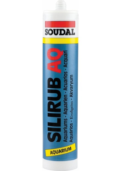 Aq Akvaryum Silikonu Şeffaf 310 Ml