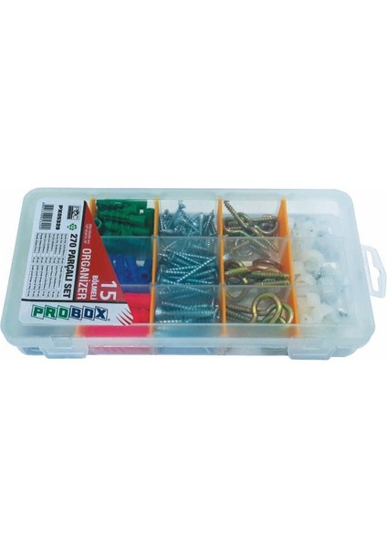 Probox Px05329 270 Parçalı Organizer Set