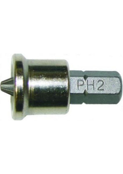 Şapkalı Ph2 25 Mm Yıldız Bits Uç