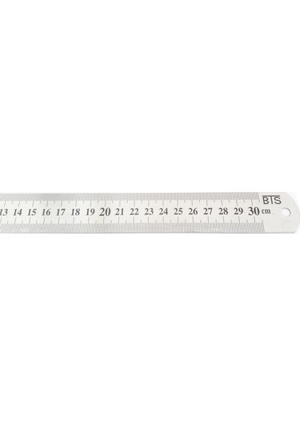 Bts 12257 Çelik Cetvel 30 Cm 30 Mm
