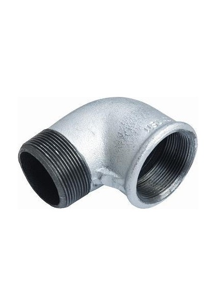 Galvanizli Kuyruklu Dirsek 1 1/2