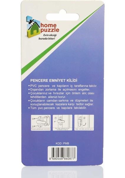 Home Puzzle Pencere Eminiyet Kilidi