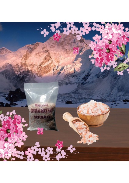 Himalaya Pembe Tuz 1000 Gr Sofrada Öğütme