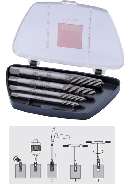 R25-P05 5 Parça Ters Kılavuz Takımı