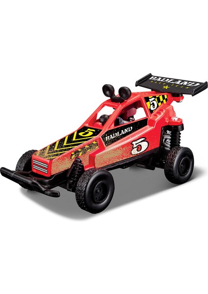 Fresh Metal Badland Racers Kırmızı 5 Oyuncak Araba