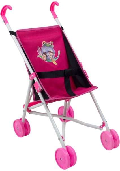 Oyuncak Baston Bebek Arabası Fuşya