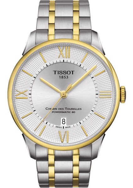 Chemin Des Tourelles Powermatic T099.407.22.038.00 Erkek Kol Saati