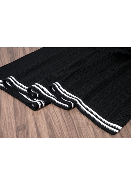 Betires Home Örgü Battaniye Ca17001 Siyah fiyatları