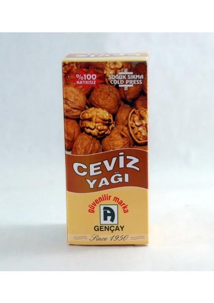 Ceviz Yağı 50 ml. Soğuk Press