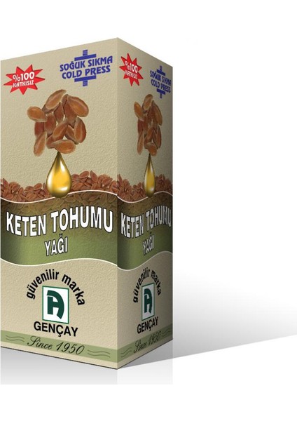Keten Tohumu Yağı 50 Ml Soğuk Press