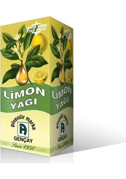 Limon Yağı 20 Ml Soğuk Press