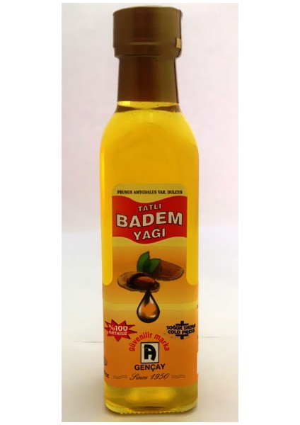 Tatlı Badem Yağı 250 ml. Soğuk Press