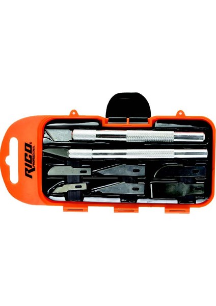 Rıco 019-Kk7001 8 Parça Maket Biçak Seti·