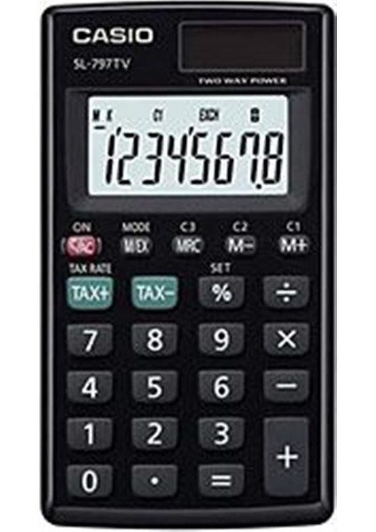 Sl-797 Tv Cep Tipi Hesap Makinesi