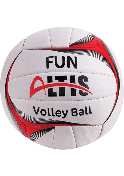 No5 Red-Black Fun Voleybol Topu