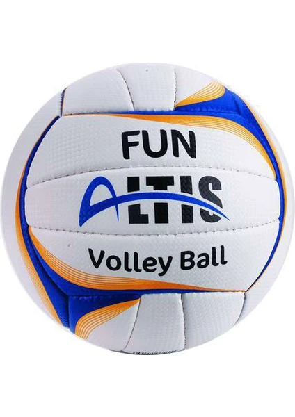 Yellow-Blue No5 Fun Voleybol Topu