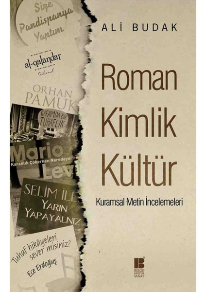 Roman Kimlik Kültür: Kurumsal Metin İncelemeleri - Ali Budak