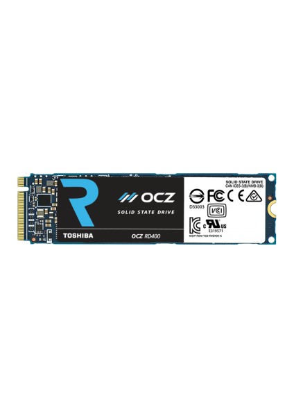 Toshıba Ocz Rd400A 1 Tb M.2 Pcı-Ex Sata Ssd Read:2700Mb/S Write:1600Mb/S