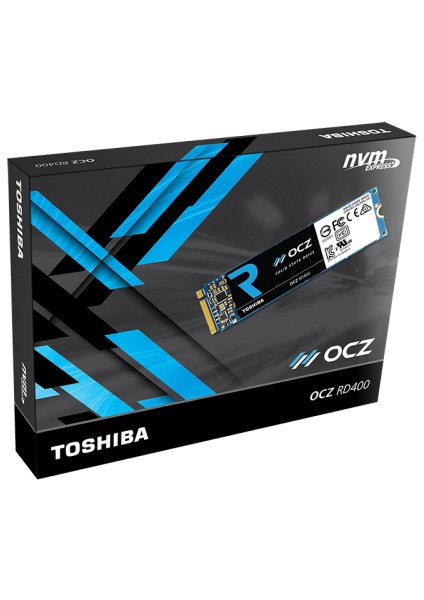 Toshıba Ocz Rd400A 1 Tb M.2 Pcı-Ex Sata Ssd Read:2700Mb/S Write:1600Mb/S