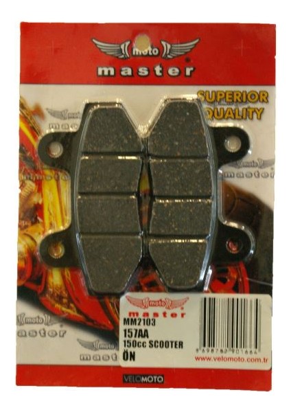 MotoMaster Mondial 125ZN Disk Fren Balata Ön