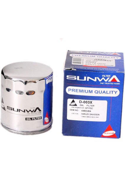 H. Davidson XL SPORTSTER 883 Yağ Filtresi HF170C (1997-2003)