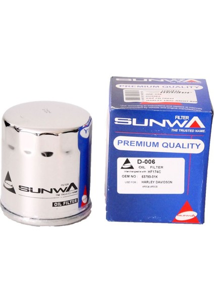 H. Davidson NIGHT ROAD VRSCD 1250 Yağ Filtresi HF174C (2006-2008)