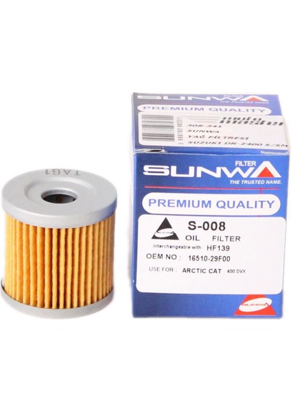 Suzuki DR-Z 400 S Yağ Filtresi HF139 (2000-2014)