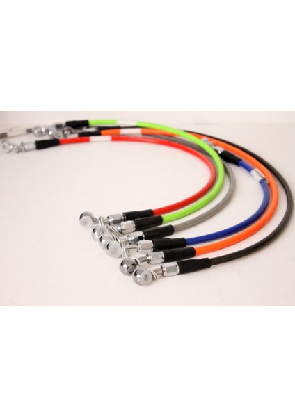 MotoMaster Yamaha YZF-R6 S Hidrolik Hortumu Ön-şeffaf Ön (2004-2008)