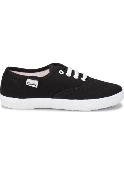 Helen Siyah Beyaz Kız Çocuk Sneaker Ayakkabı