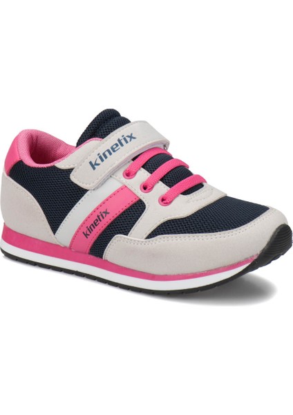 Payof Lacivert Açık Gri Fuşya Kız Çocuk Sneaker Ayakkabı