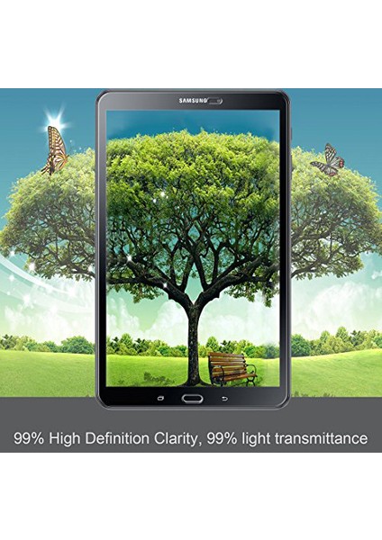 Samsung Galaxy Tab A 10.1'' T580 Temperli Cam Ekran koruyucu Kırılmaz film