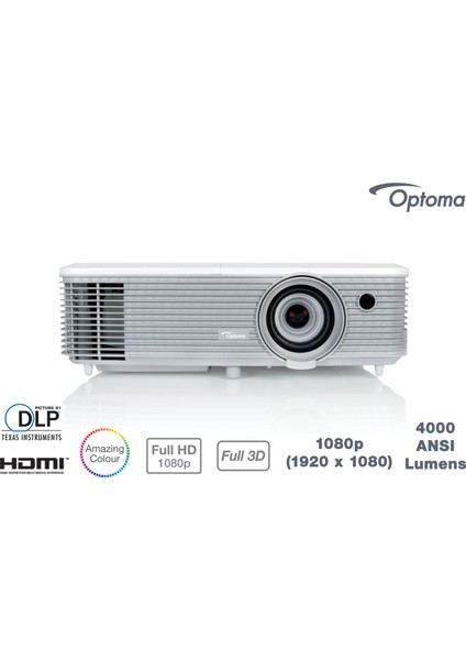 EH400 4000 ANSI lümen 1920x1080 Full HD 3D DLP Projeksiyon Cihazı