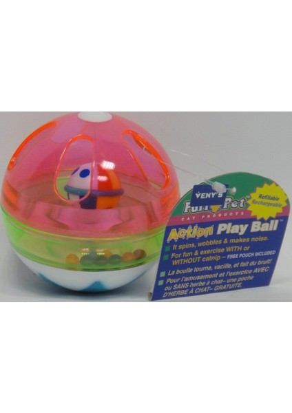 CAT-52 Oyuncaklı Kedi Ödül Topu