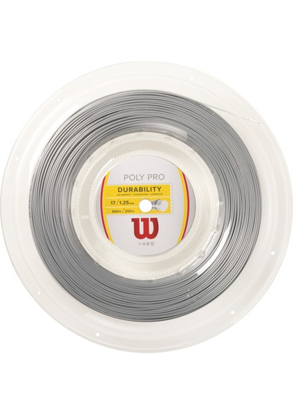 Luxilon Kordaj Poly Pro 17 Reel Silver ( WRZ904700 )