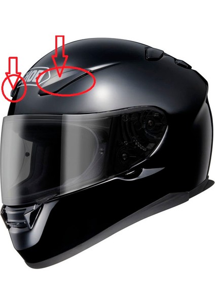 Shoeı Xr-1100 Üst Ön Havalandırma Seti Füme