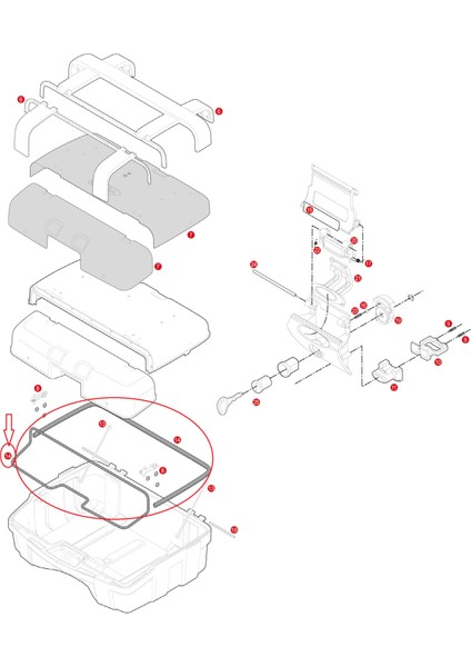 Gıvı Z2072r Çanta Kapak Contası Trk33-Trk46