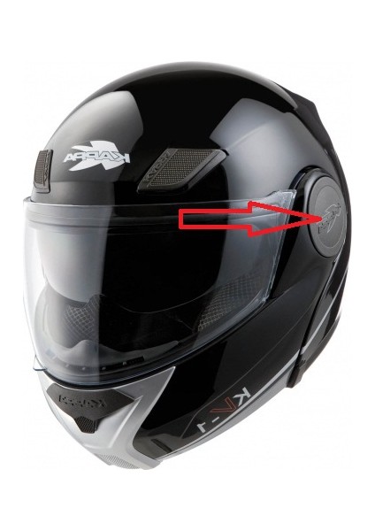 Z2401sxr Kask Camı Kapagı Sol Kv-1