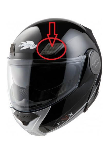 Z2402sxr Kask Tepe Havalandırma Sol Kv-1
