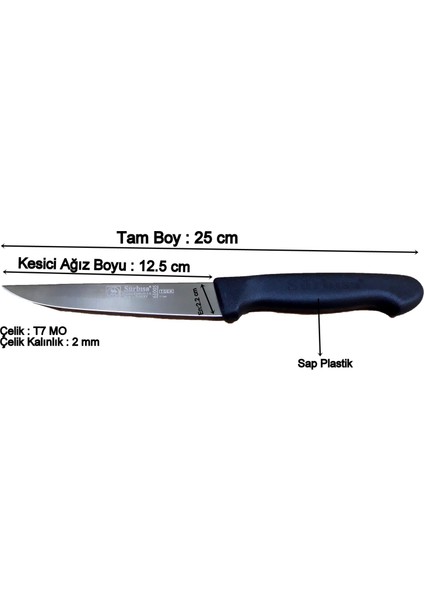 Sürmene 61005 Mutfak Bıçağı 15.5 Cm