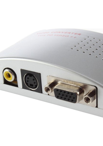 4551 Vga To Tos Rca AV Çevirici Dönüştürücü