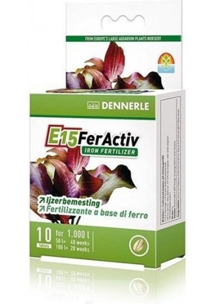 4548 E15 FerActiv for 1000 L (10 Tablet)